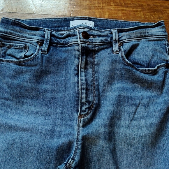 Women's loft blue jeans size 6/28 - Picture 4 of 4
